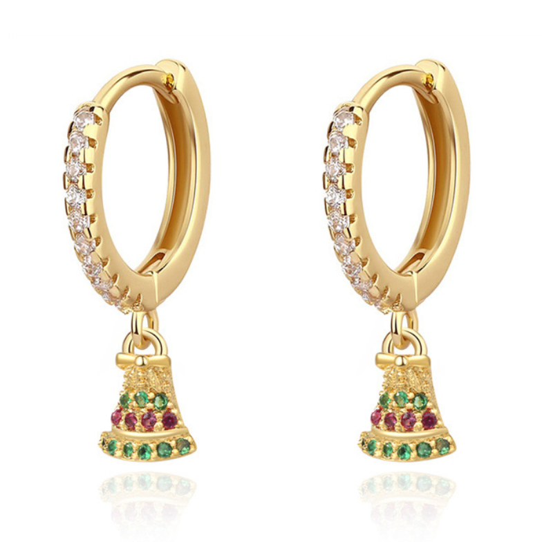 Christmas Bell Drop Earrings
