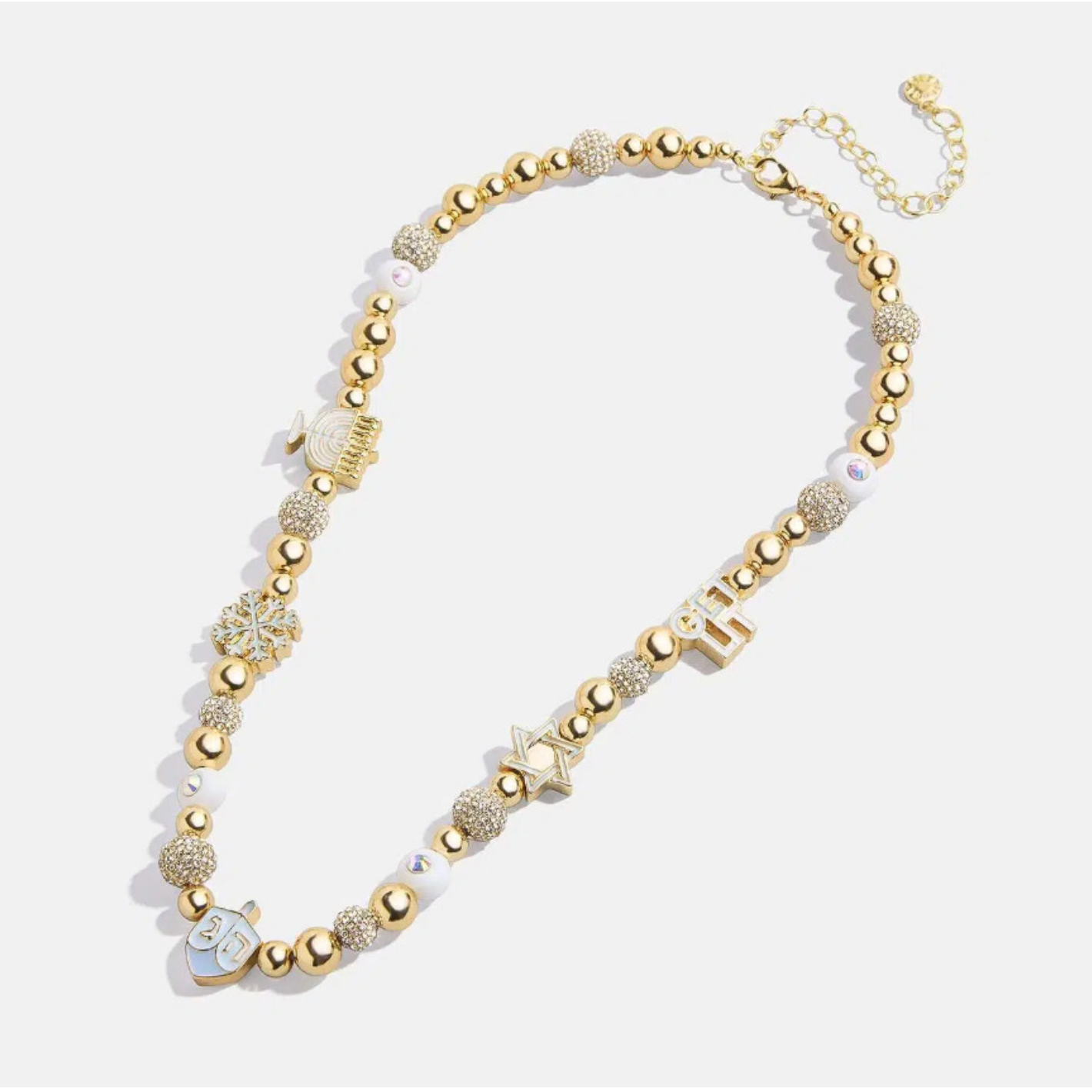 Christmas Golden Snowflakes Necklaces