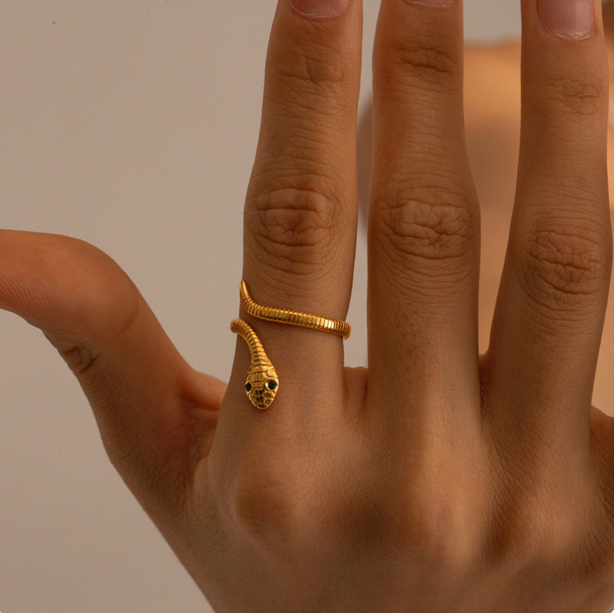 Snake Shape Ring