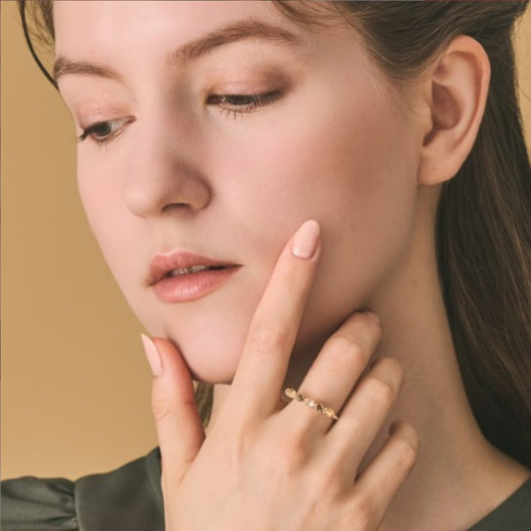 Natural Crystal Psychic Ring