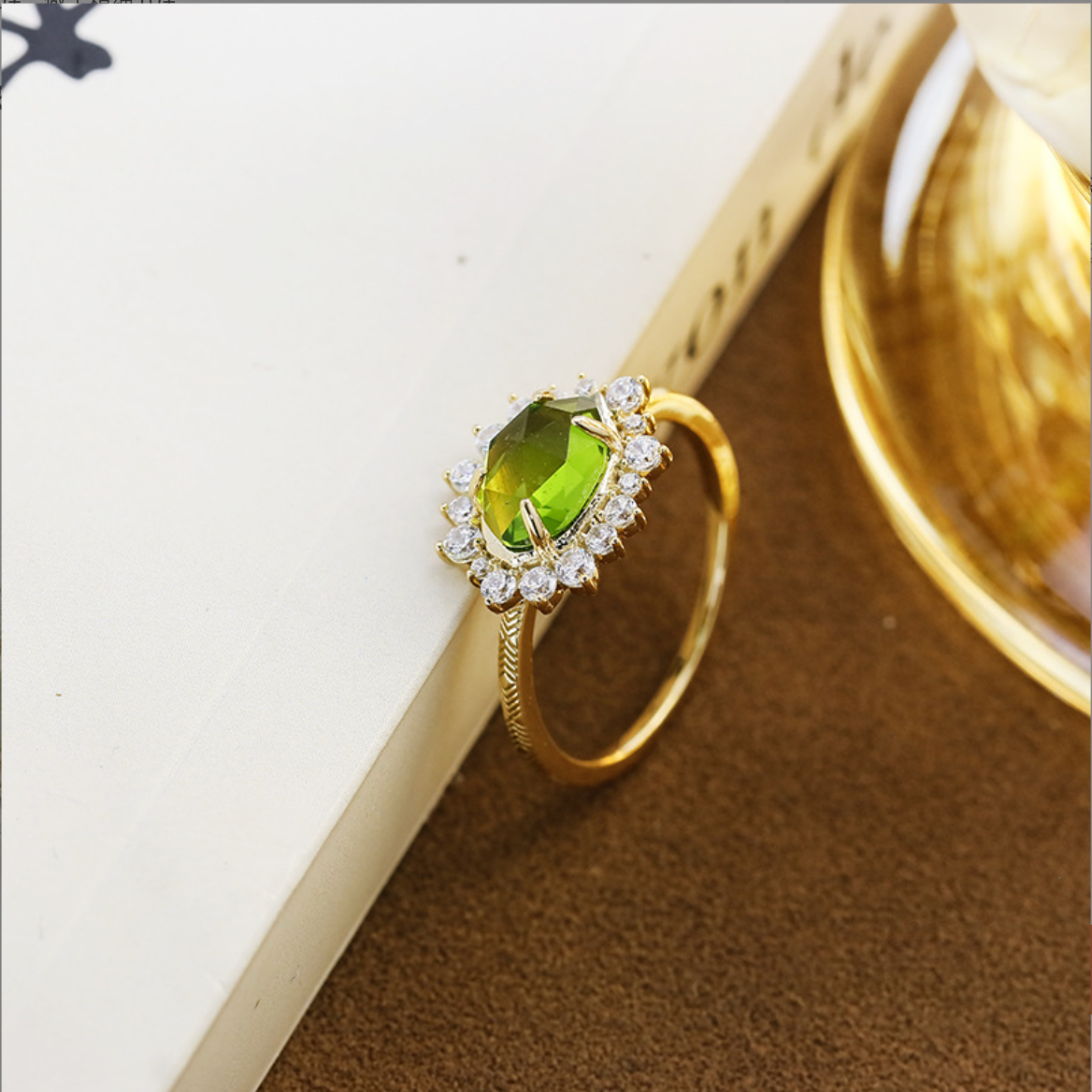 Calm and Peace Green Gem